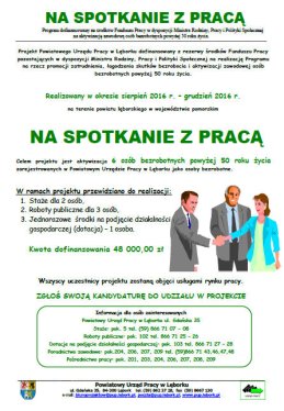 NA SPOTKANIE Z PRACĄ